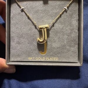 Lussoro 18KT Gold Plated NIB J